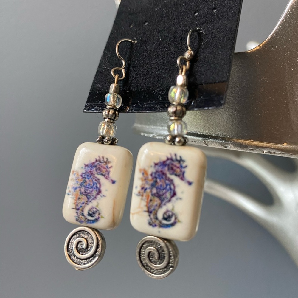 Vintage Seahorse Earrings
